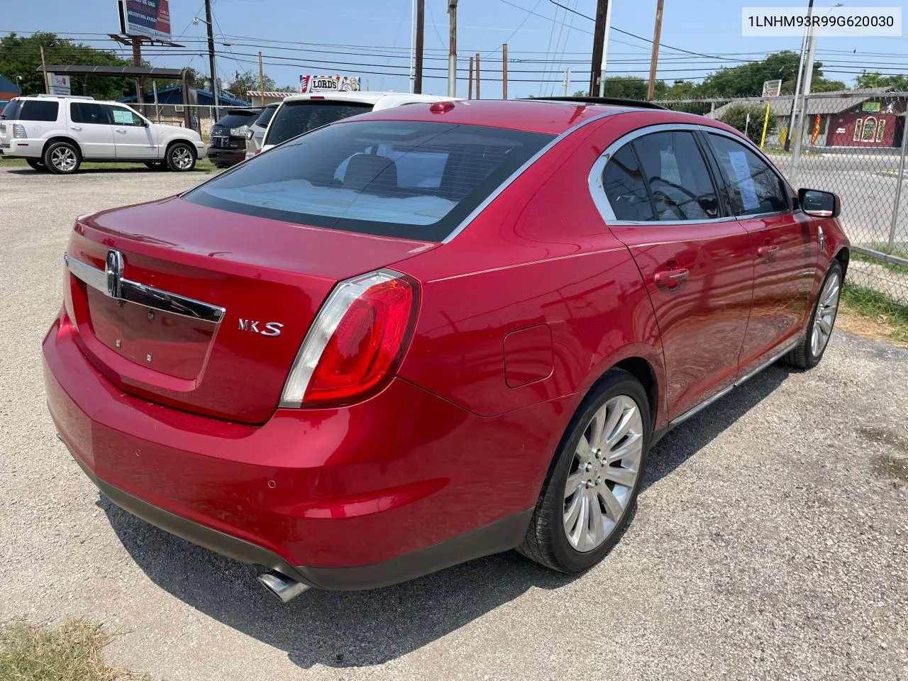 2009 Lincoln Mks VIN: 1LNHM93R99G620030 Lot: 57780094