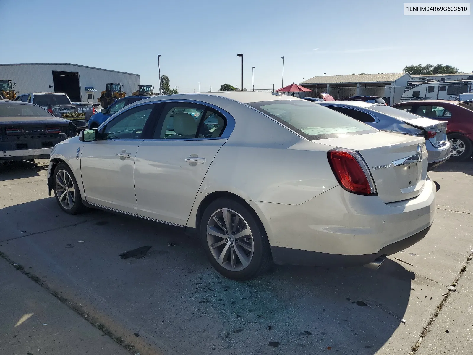 2009 Lincoln Mks VIN: 1LNHM94R69G603510 Lot: 58739794