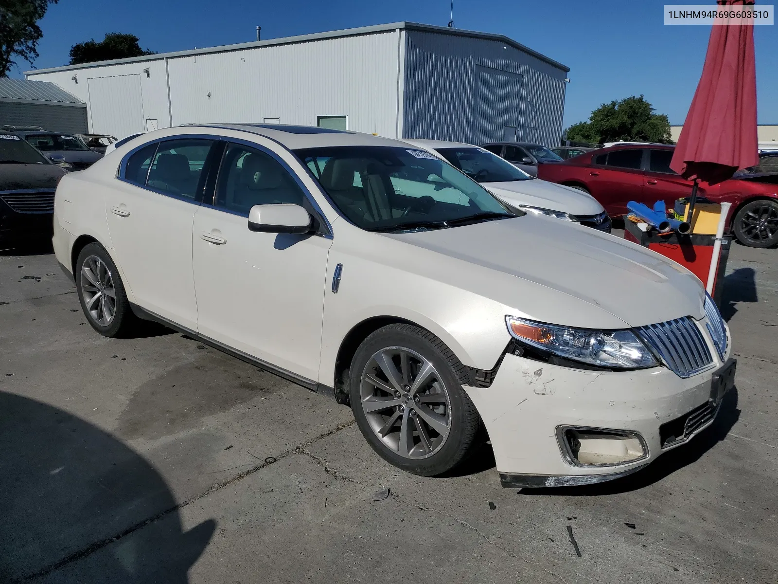 2009 Lincoln Mks VIN: 1LNHM94R69G603510 Lot: 58739794