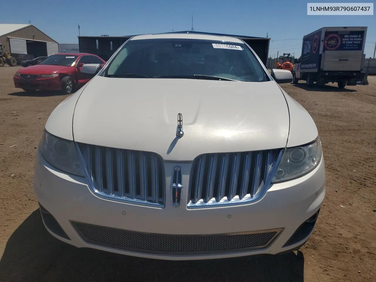 2009 Lincoln Mks VIN: 1LNHM93R79G607437 Lot: 58766604