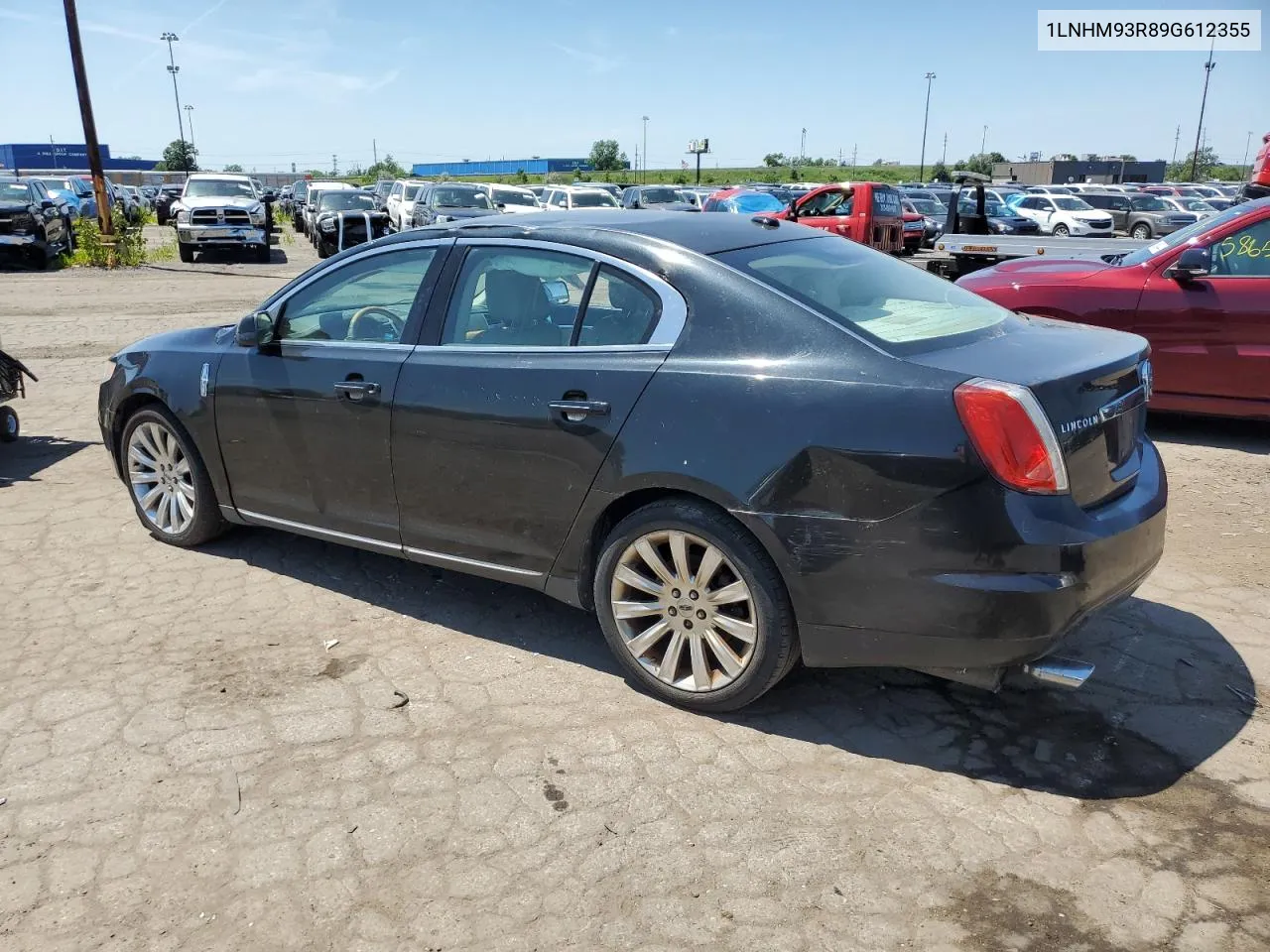 2009 Lincoln Mks VIN: 1LNHM93R89G612355 Lot: 58855614