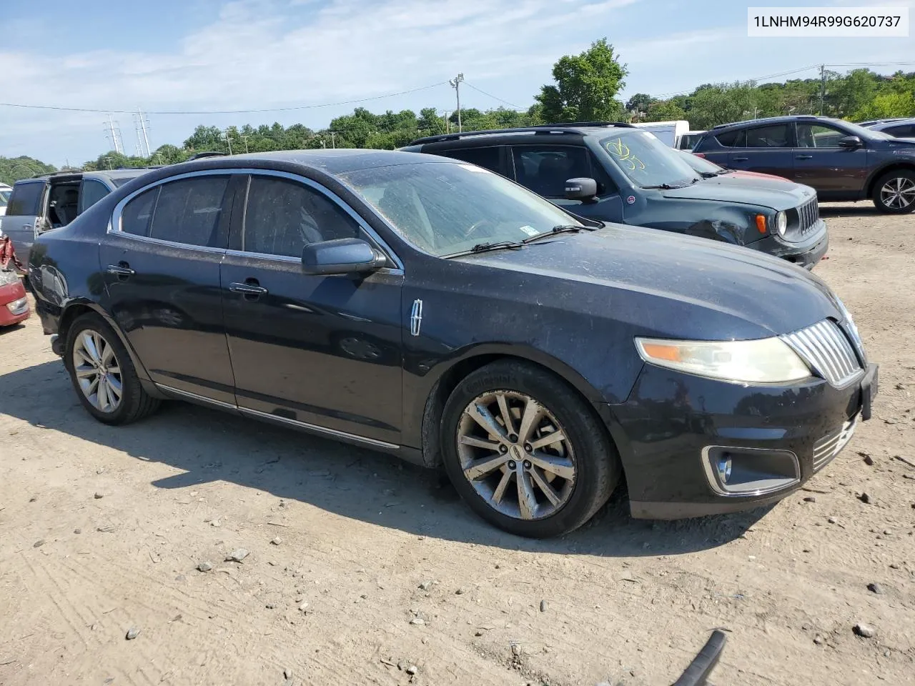 2009 Lincoln Mks VIN: 1LNHM94R99G620737 Lot: 60714124