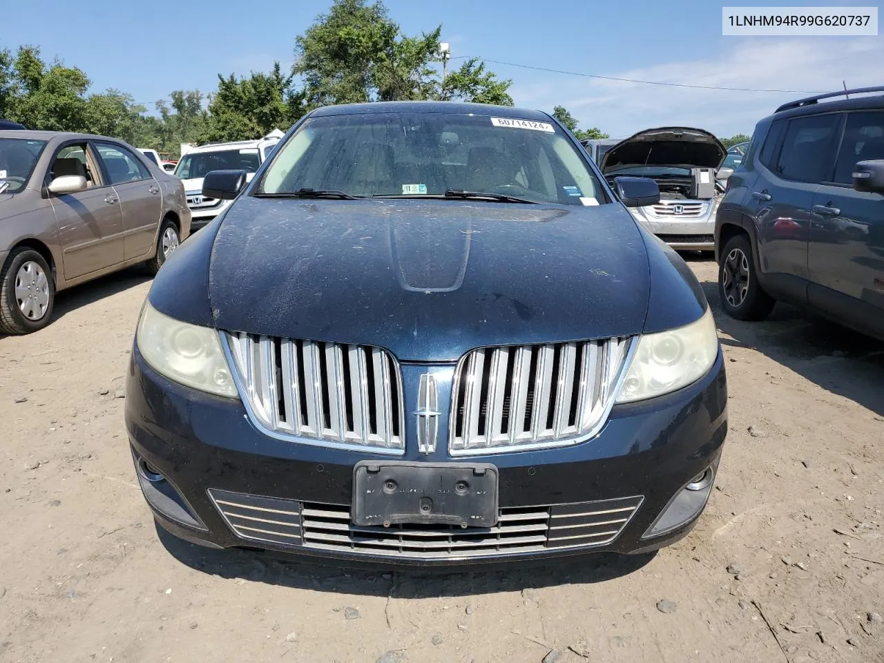 2009 Lincoln Mks VIN: 1LNHM94R99G620737 Lot: 60714124