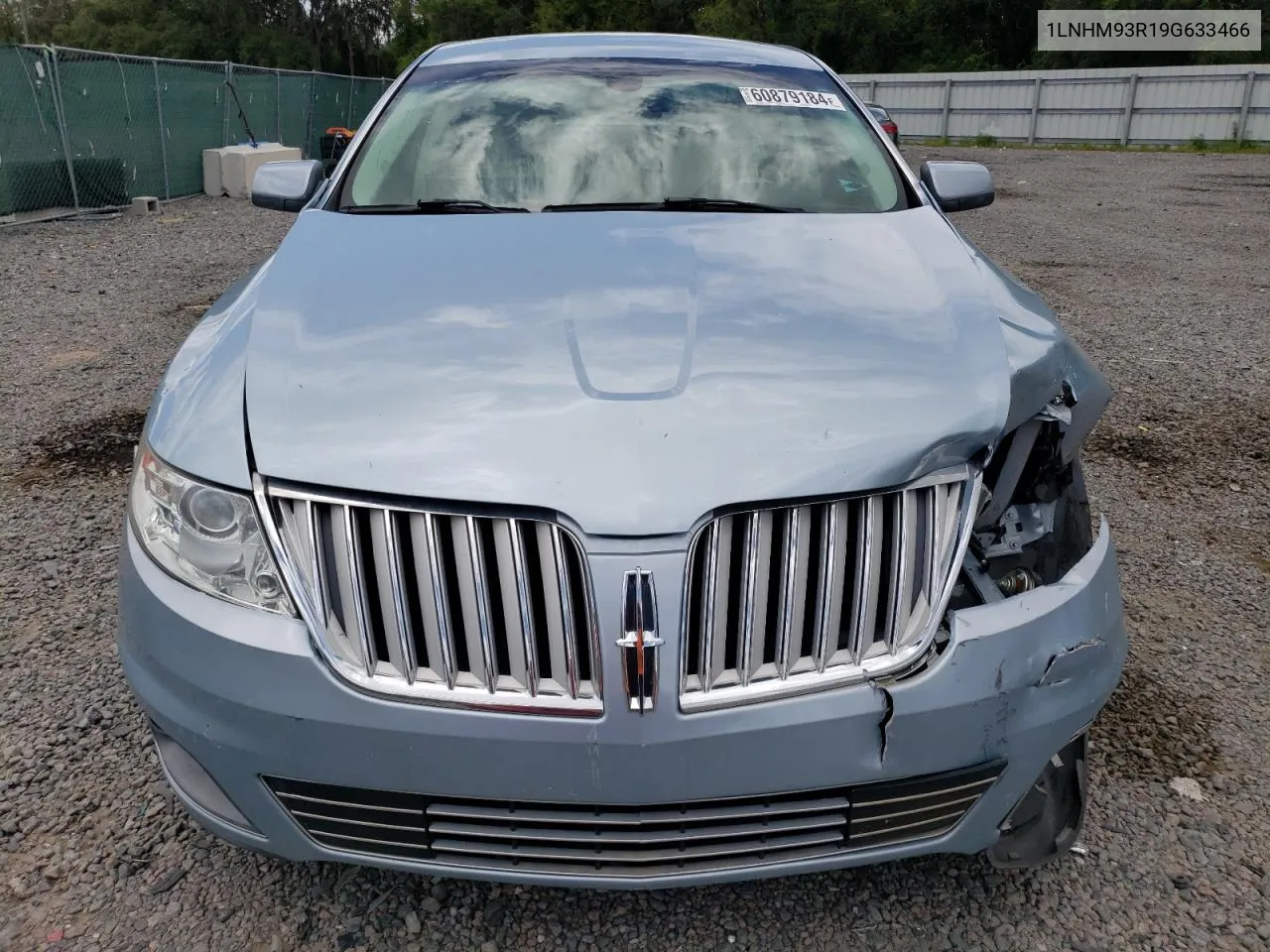 2009 Lincoln Mks VIN: 1LNHM93R19G633466 Lot: 60879184