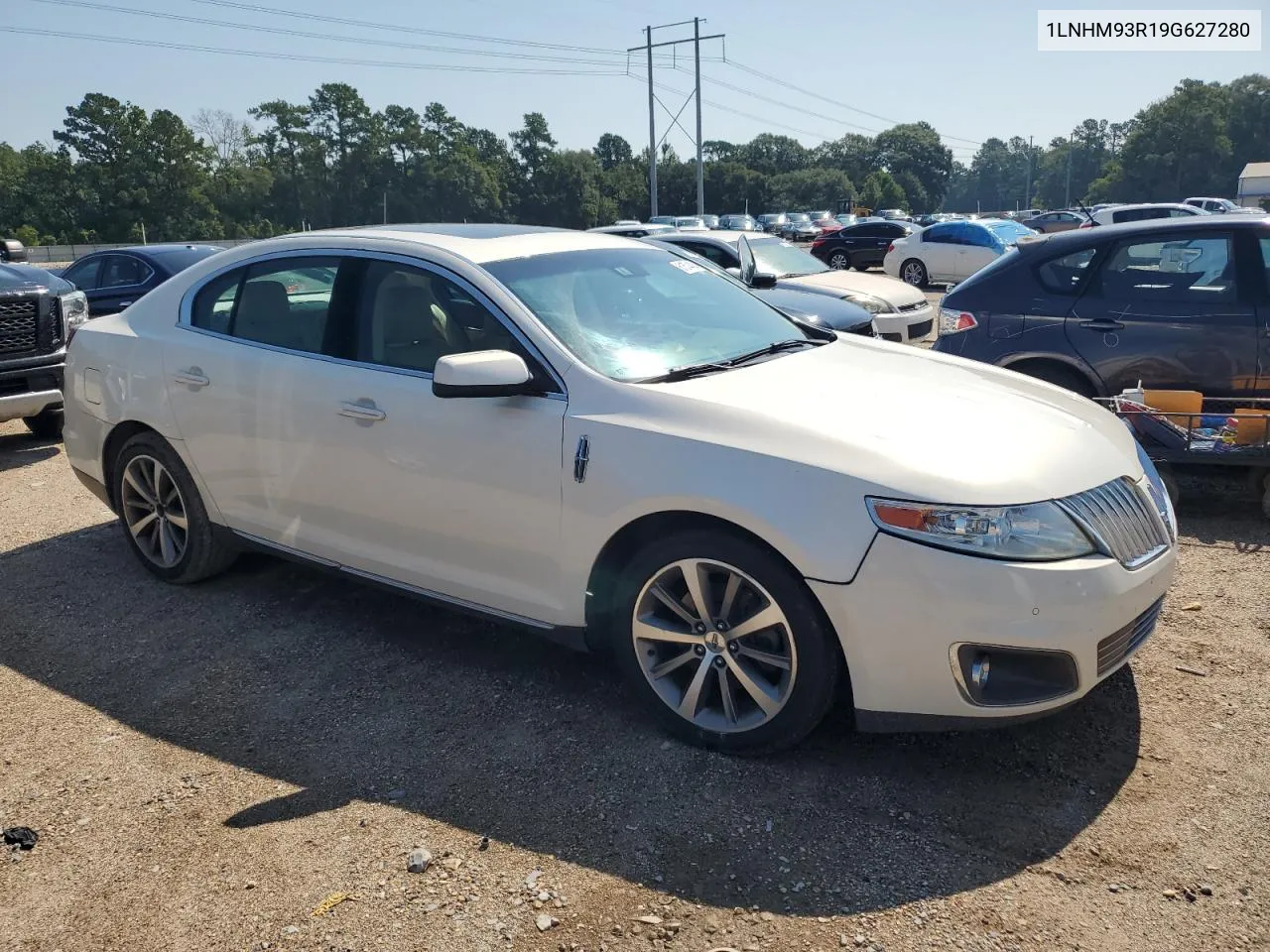 2009 Lincoln Mks VIN: 1LNHM93R19G627280 Lot: 61574404