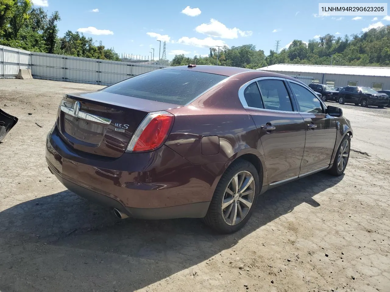 2009 Lincoln Mks VIN: 1LNHM94R29G623205 Lot: 61734574