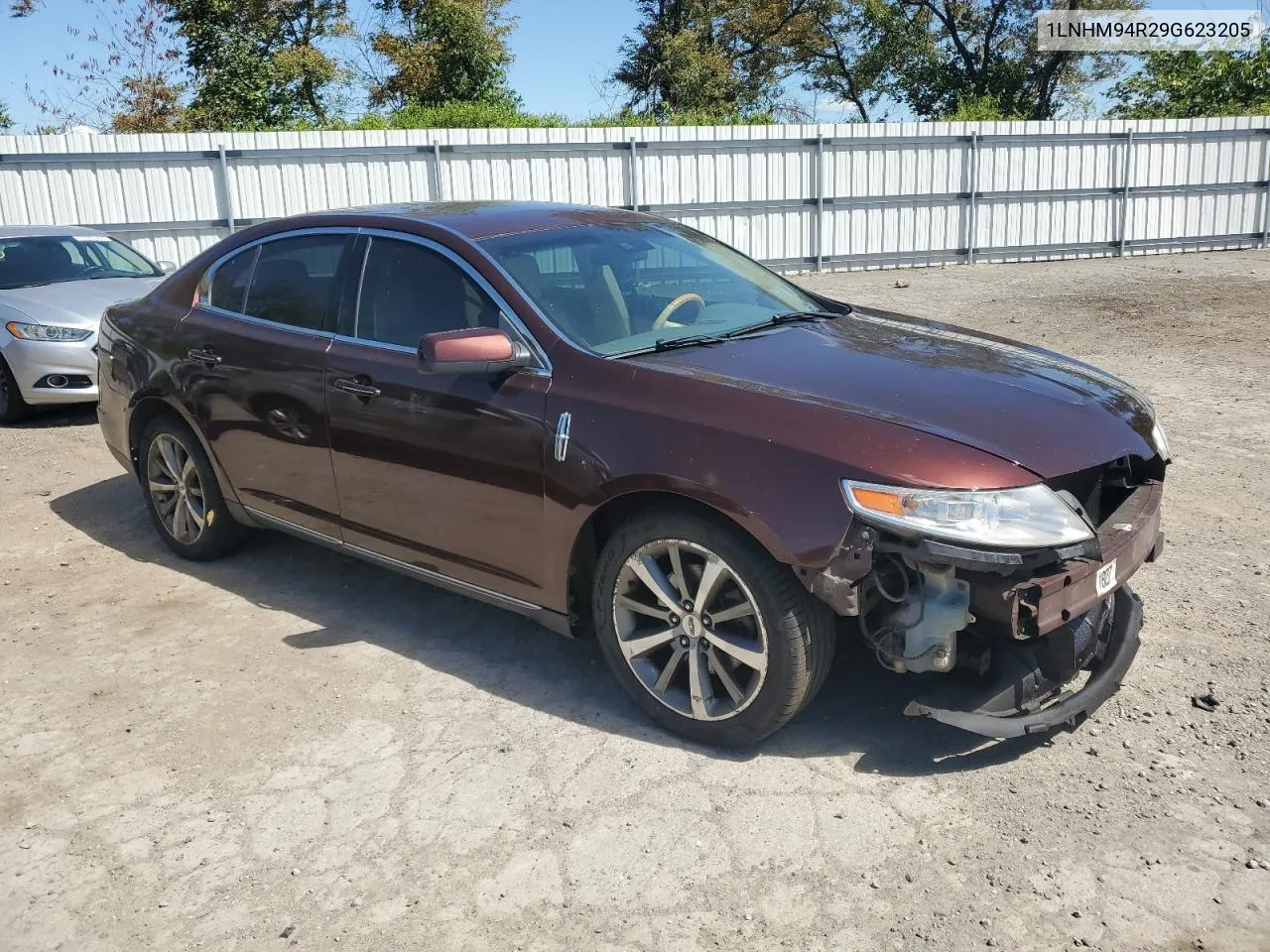 2009 Lincoln Mks VIN: 1LNHM94R29G623205 Lot: 61734574