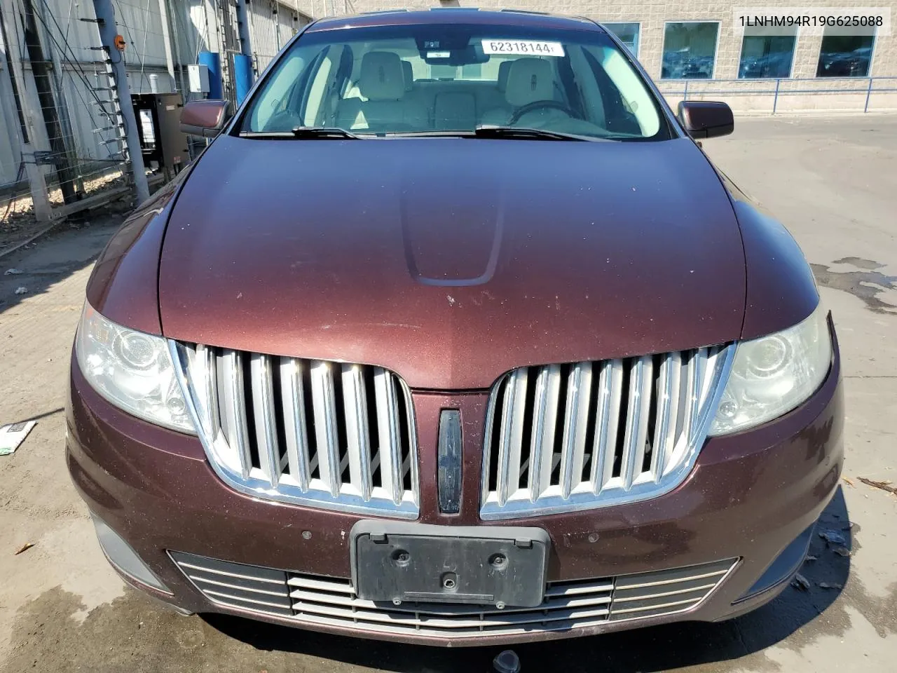 2009 Lincoln Mks VIN: 1LNHM94R19G625088 Lot: 62318144