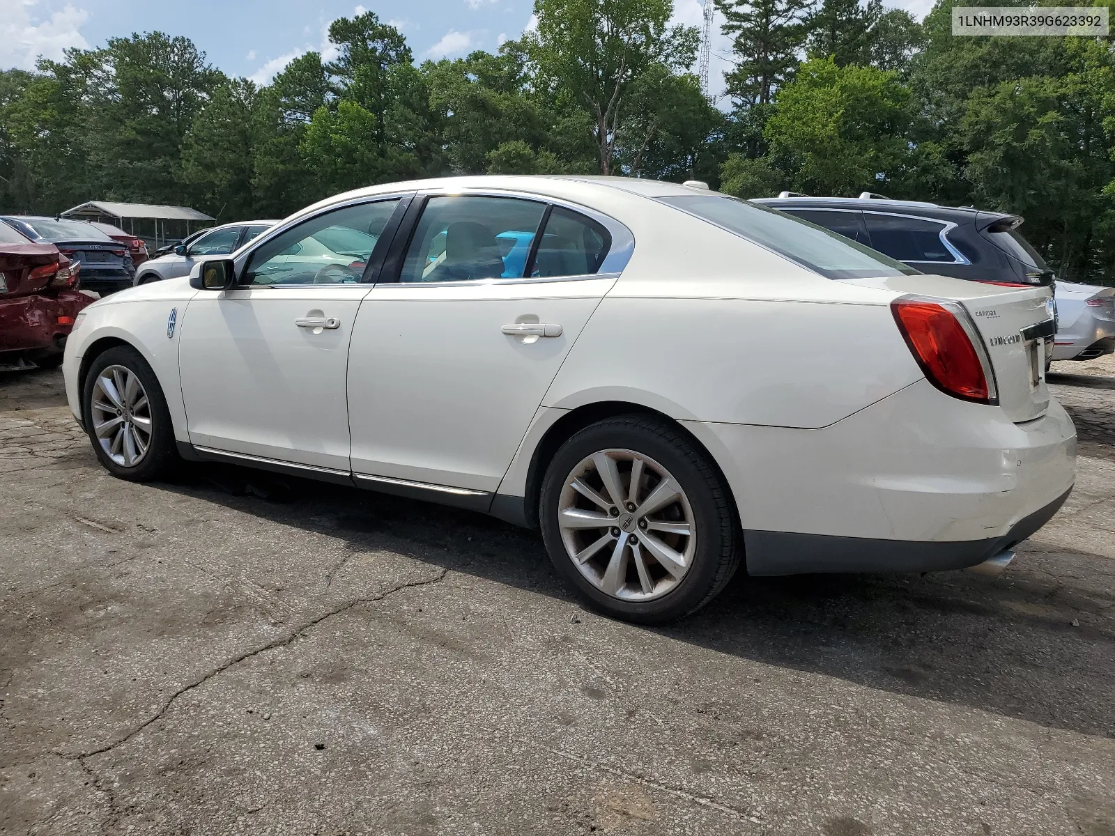 2009 Lincoln Mks VIN: 1LNHM93R39G623392 Lot: 63679774