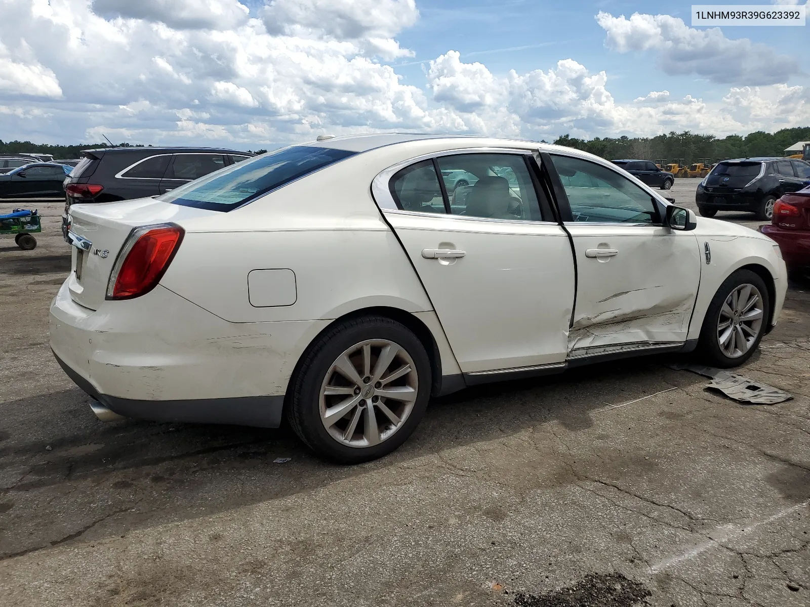 2009 Lincoln Mks VIN: 1LNHM93R39G623392 Lot: 63679774