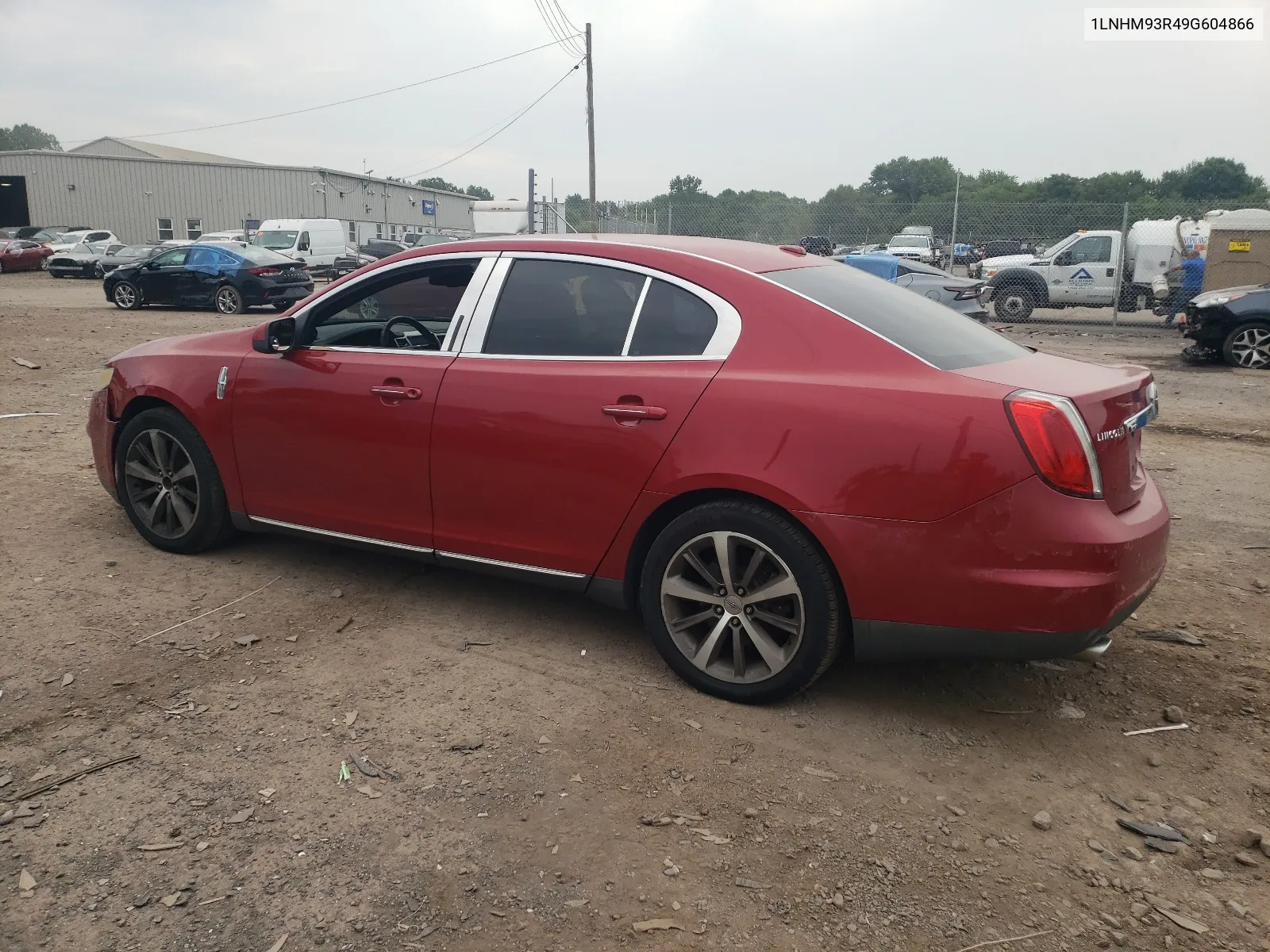 2009 Lincoln Mks VIN: 1LNHM93R49G604866 Lot: 65128714