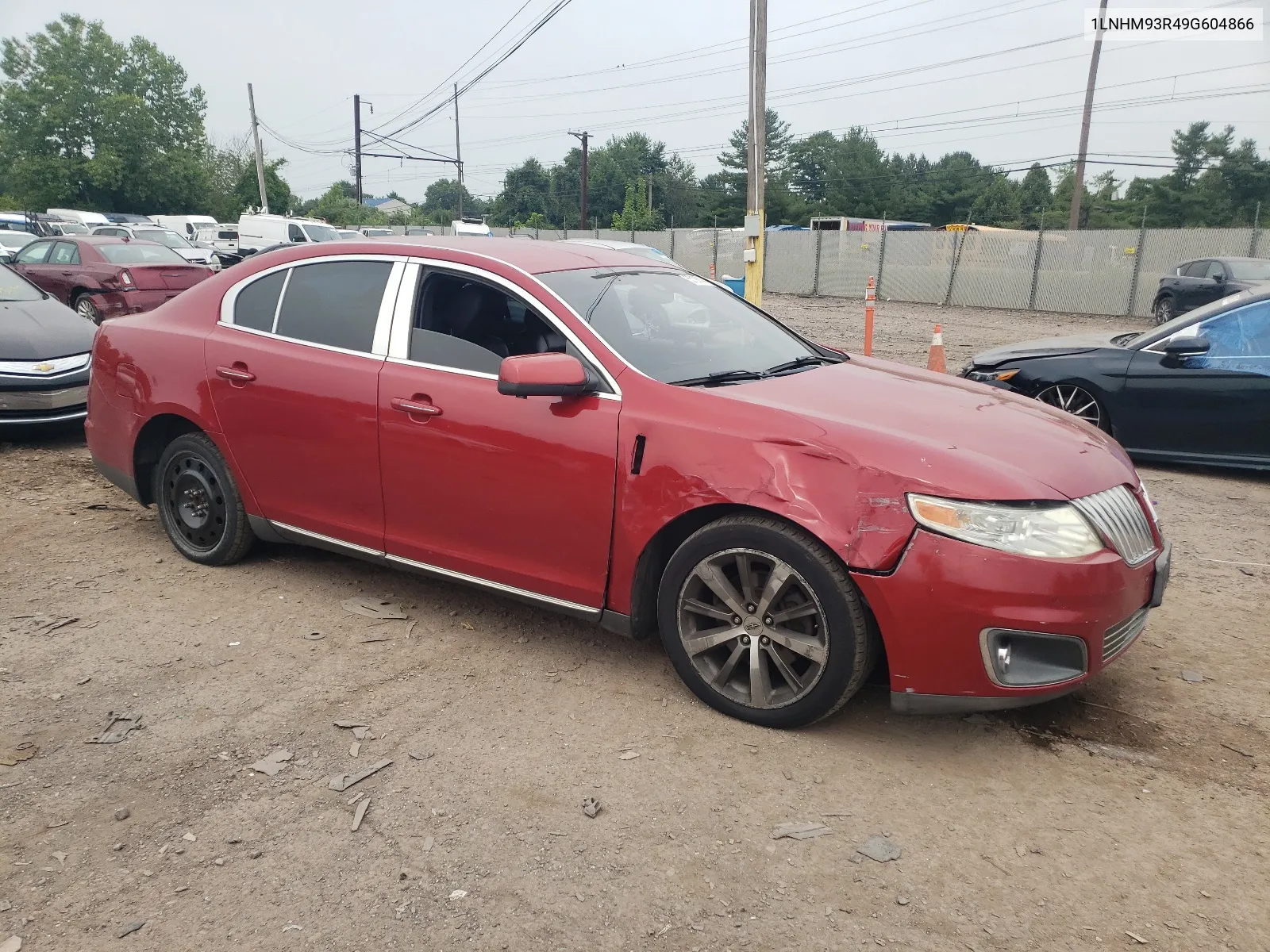 2009 Lincoln Mks VIN: 1LNHM93R49G604866 Lot: 65128714