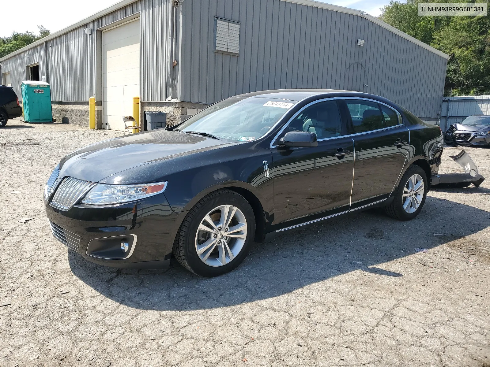 2009 Lincoln Mks VIN: 1LNHM93R99G601381 Lot: 65649134