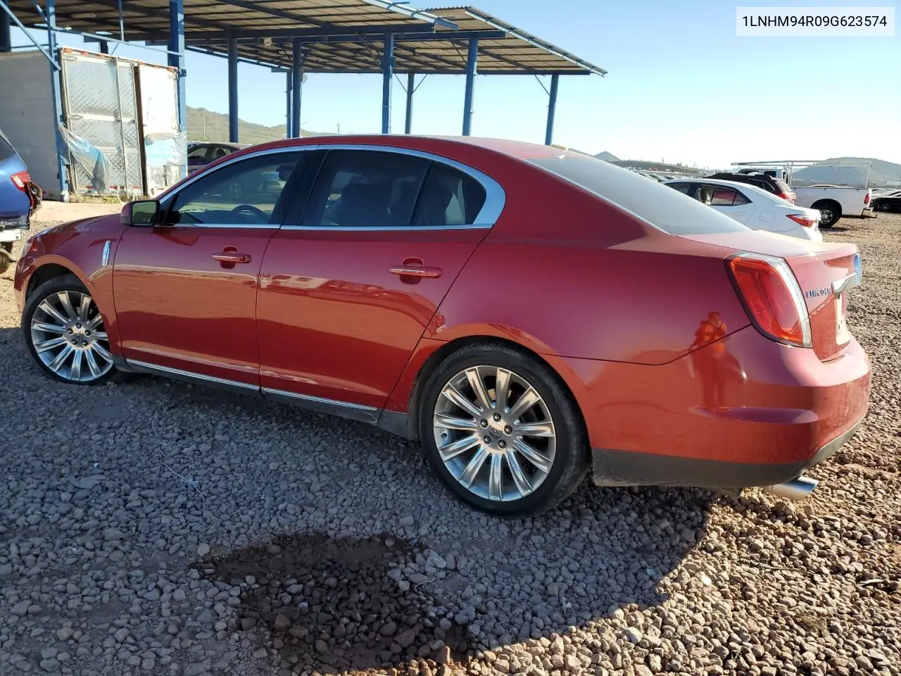 1LNHM94R09G623574 2009 Lincoln Mks