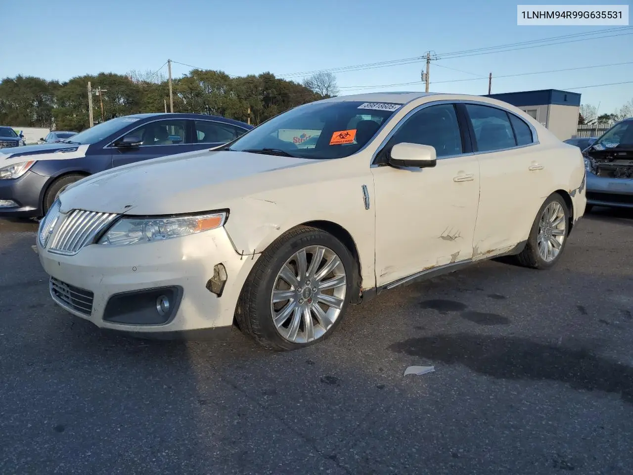 1LNHM94R99G635531 2009 Lincoln Mks