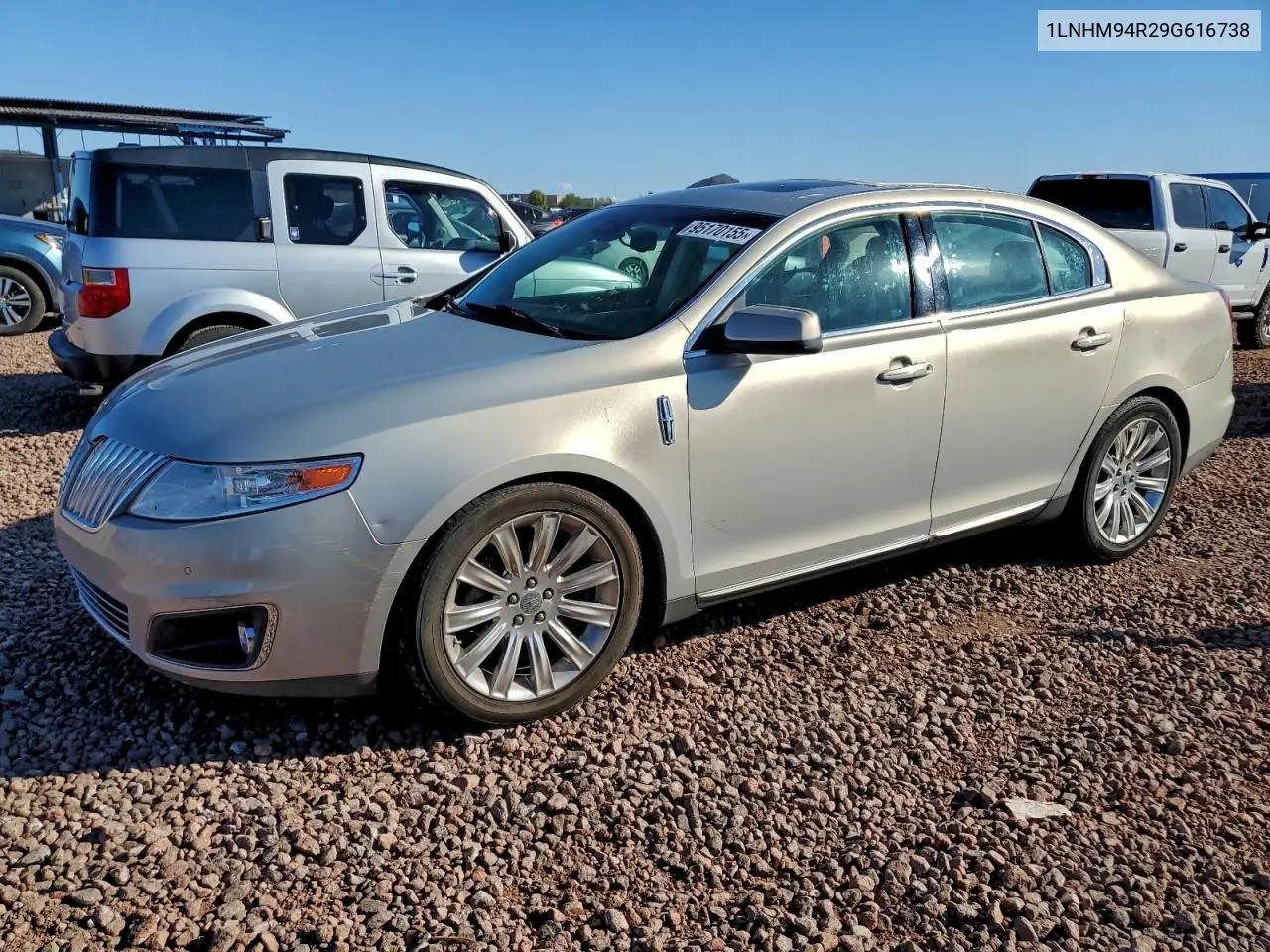 1LNHM94R29G616738 2009 Lincoln Mks