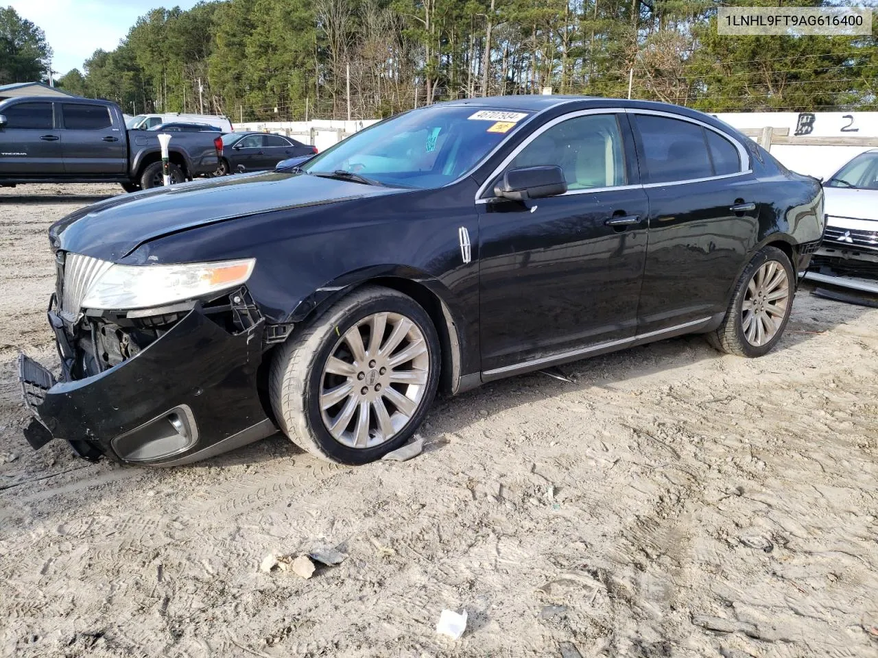 2010 Lincoln Mks VIN: 1LNHL9FT9AG616400 Lot: 46707934