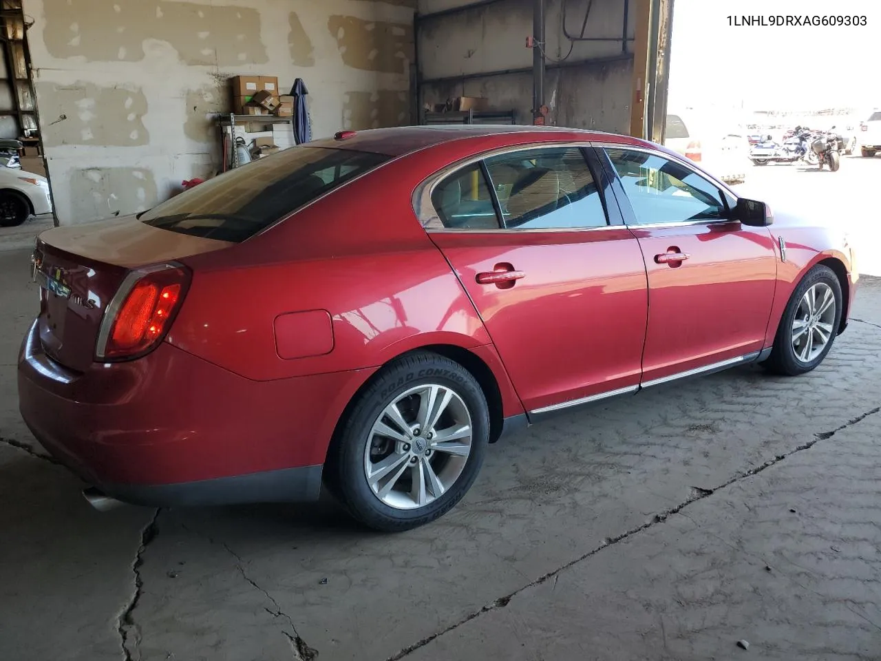 2010 Lincoln Mks VIN: 1LNHL9DRXAG609303 Lot: 50658344