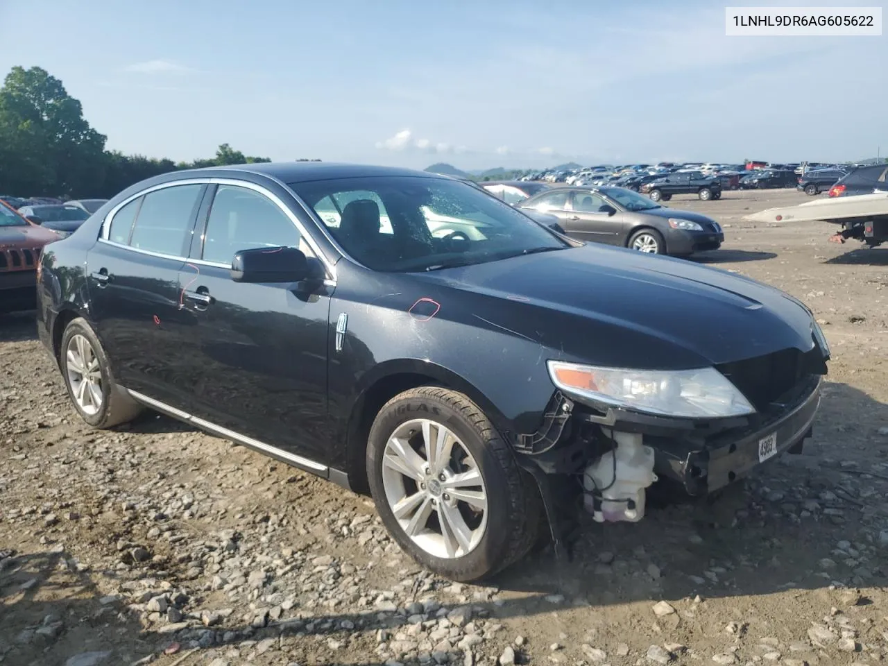 2010 Lincoln Mks VIN: 1LNHL9DR6AG605622 Lot: 53636894