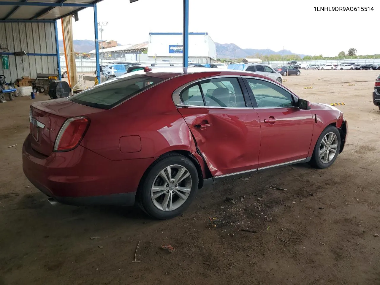 2010 Lincoln Mks VIN: 1LNHL9DR9AG615514 Lot: 53664564