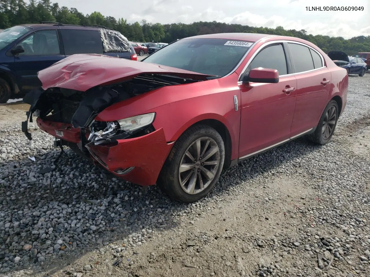 2010 Lincoln Mks VIN: 1LNHL9DR0AG609049 Lot: 54359064