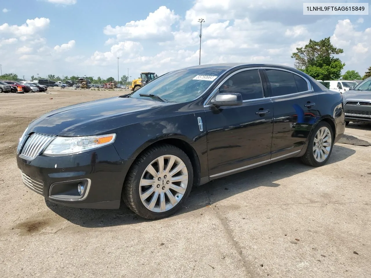 2010 Lincoln Mks VIN: 1LNHL9FT6AG615849 Lot: 55750664