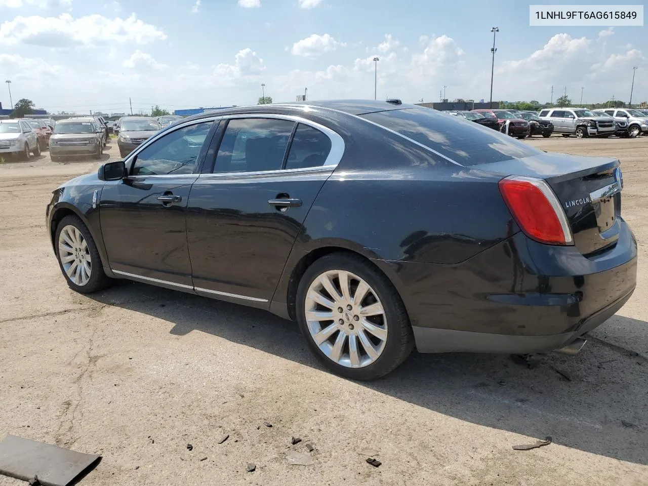 2010 Lincoln Mks VIN: 1LNHL9FT6AG615849 Lot: 55750664