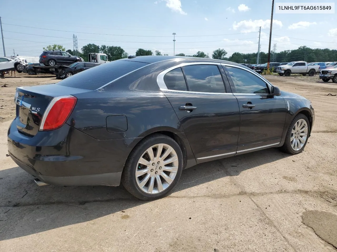 2010 Lincoln Mks VIN: 1LNHL9FT6AG615849 Lot: 55750664