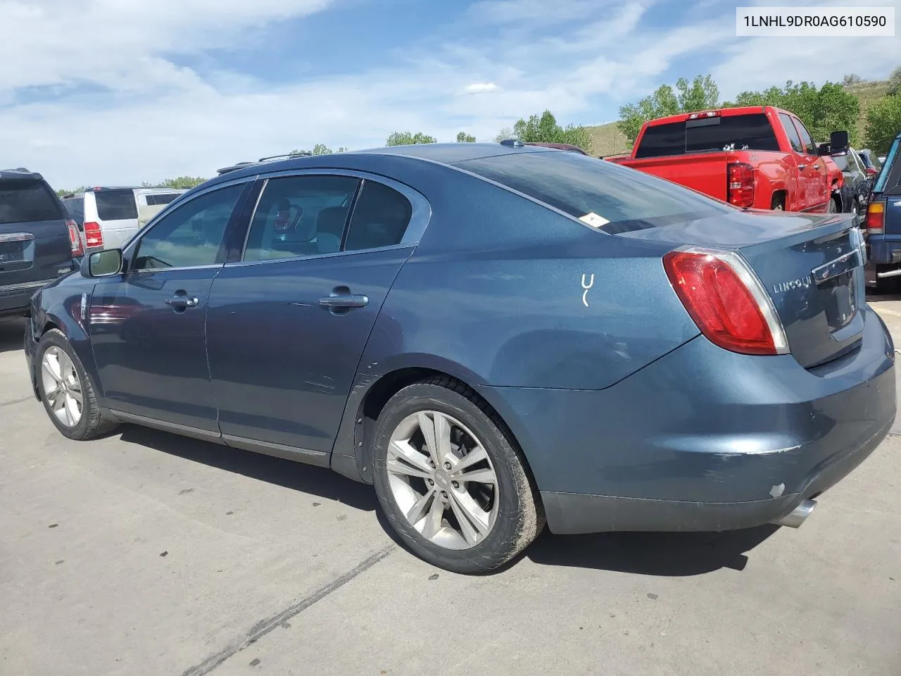 2010 Lincoln Mks VIN: 1LNHL9DR0AG610590 Lot: 55898534