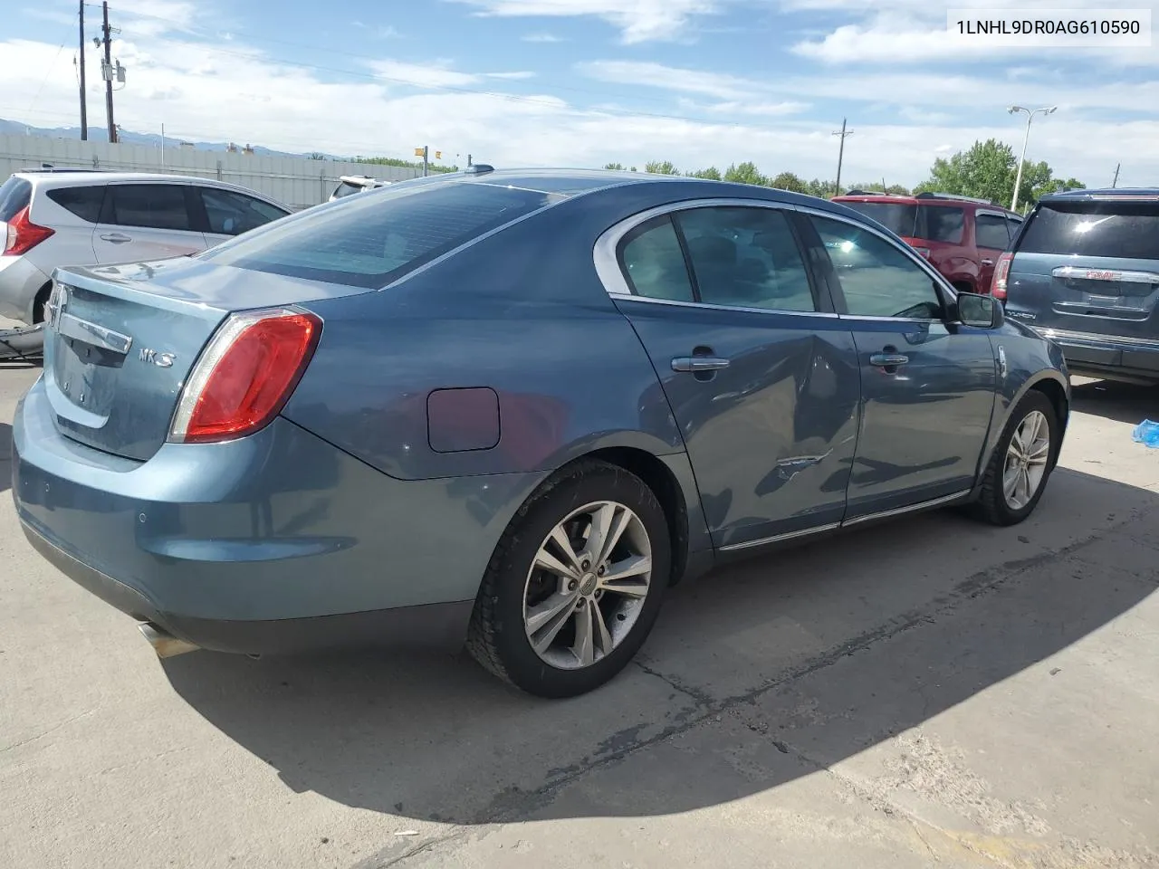 2010 Lincoln Mks VIN: 1LNHL9DR0AG610590 Lot: 55898534