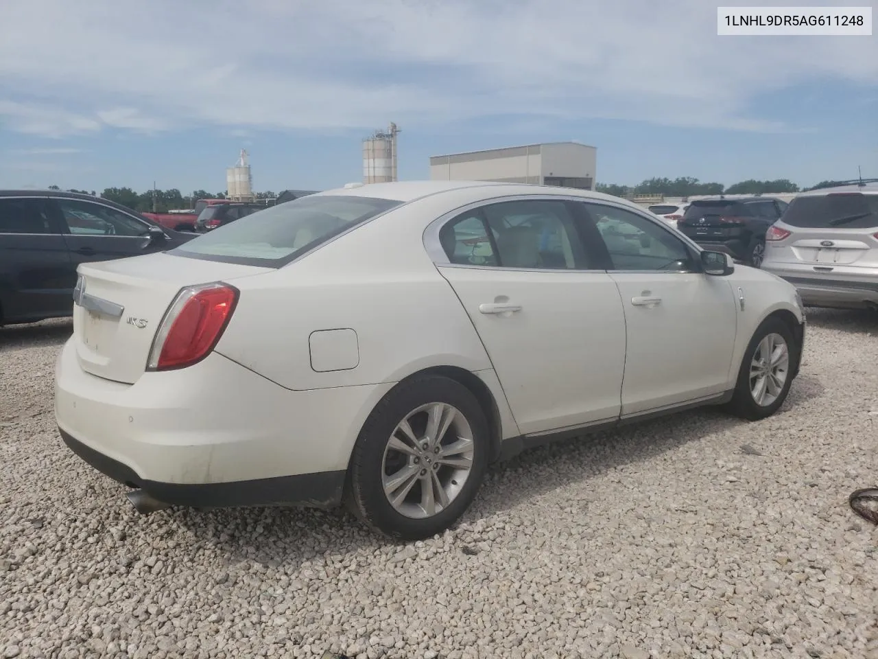 2010 Lincoln Mks VIN: 1LNHL9DR5AG611248 Lot: 58096724