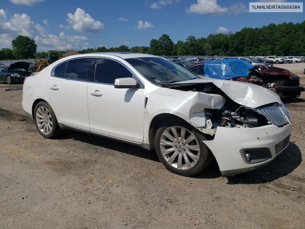 1LNHL9DR7AG606584 2010 Lincoln Mks