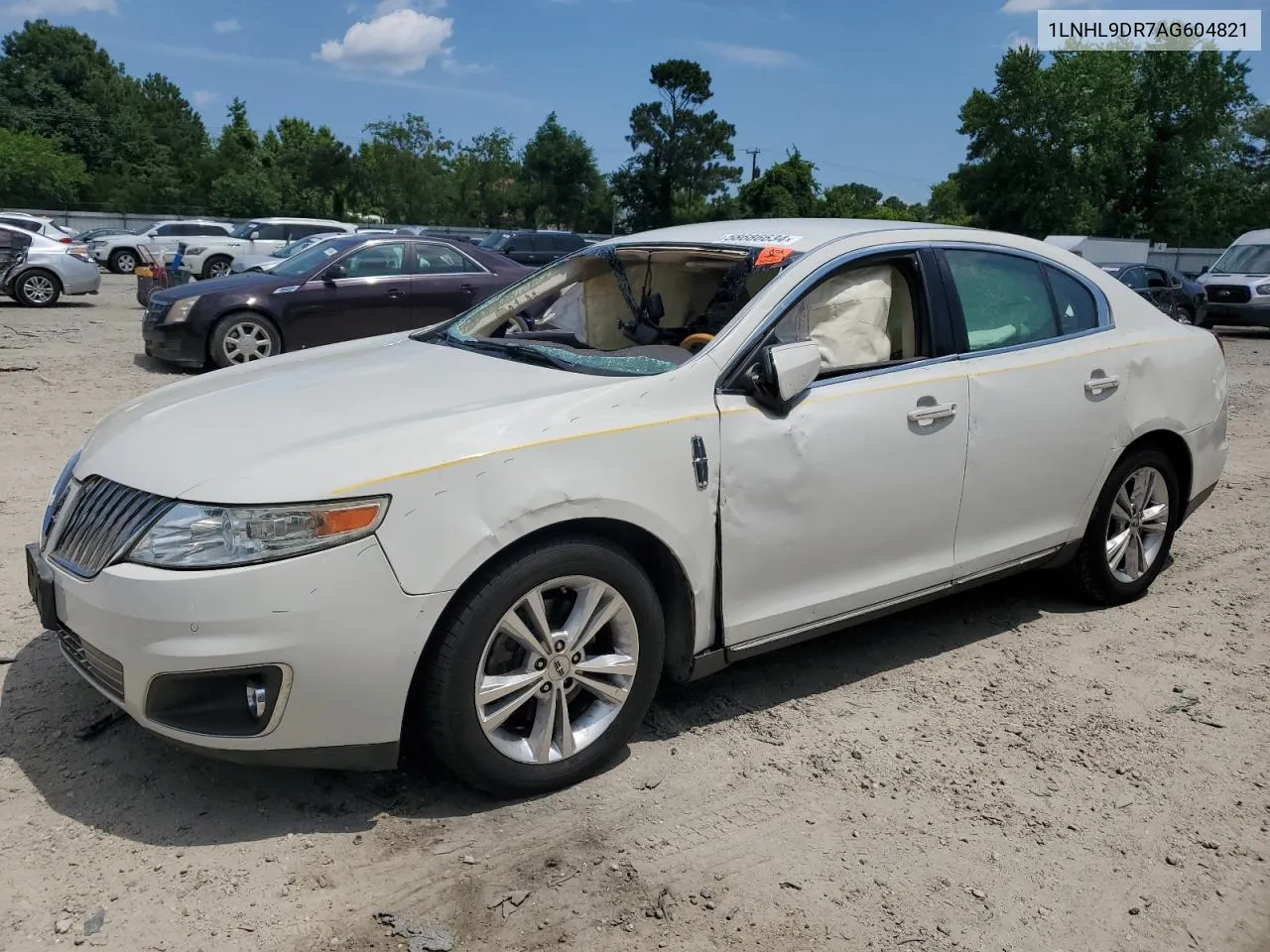 2010 Lincoln Mks VIN: 1LNHL9DR7AG604821 Lot: 58686634