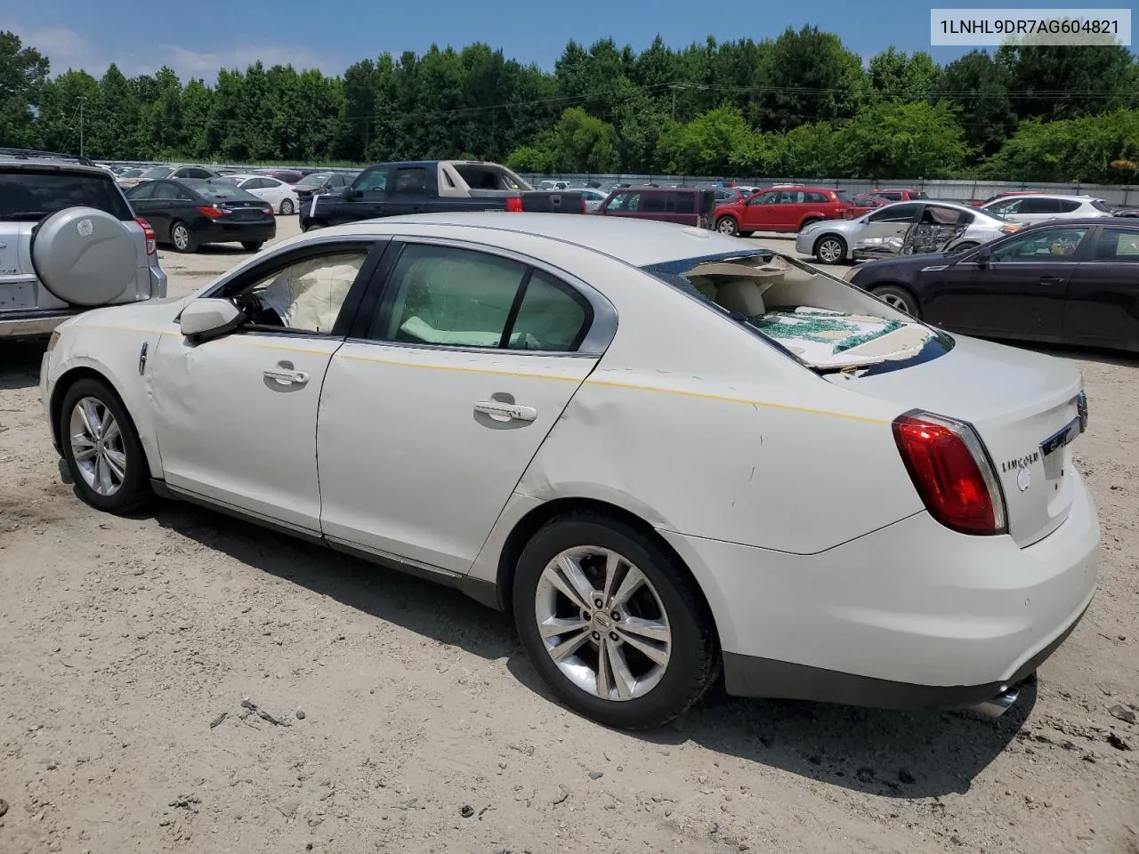 2010 Lincoln Mks VIN: 1LNHL9DR7AG604821 Lot: 58686634