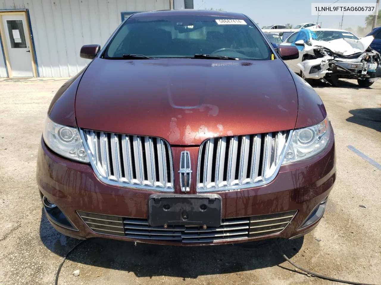 2010 Lincoln Mks VIN: 1LNHL9FT5AG606737 Lot: 58687414