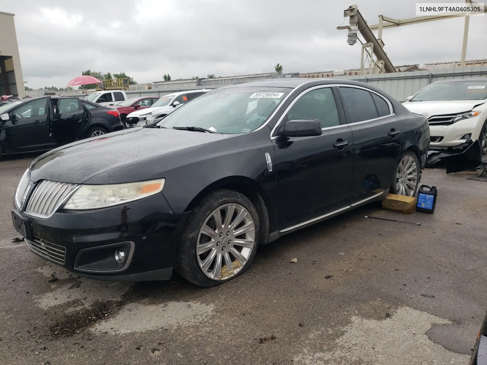 2010 Lincoln Mks VIN: 1LNHL9FT4AG605305 Lot: 59728054