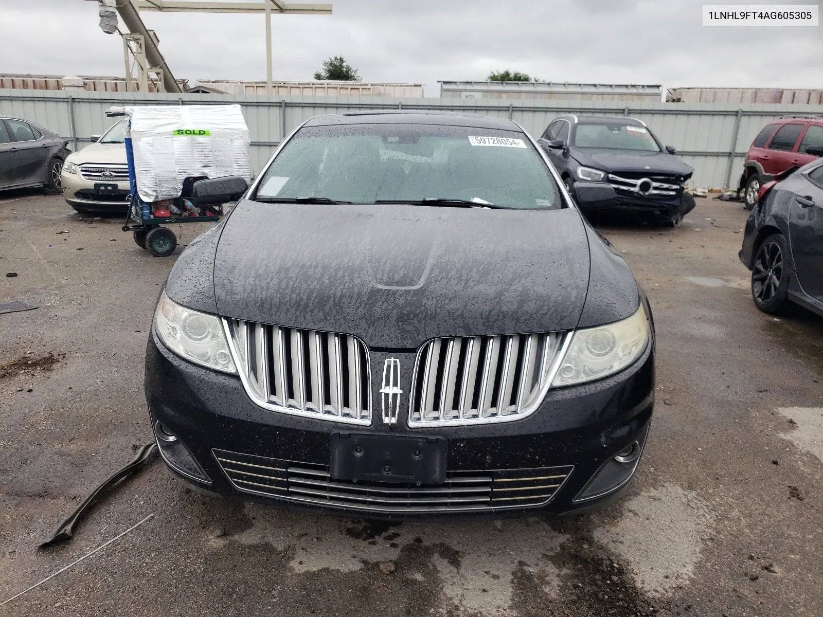 2010 Lincoln Mks VIN: 1LNHL9FT4AG605305 Lot: 59728054