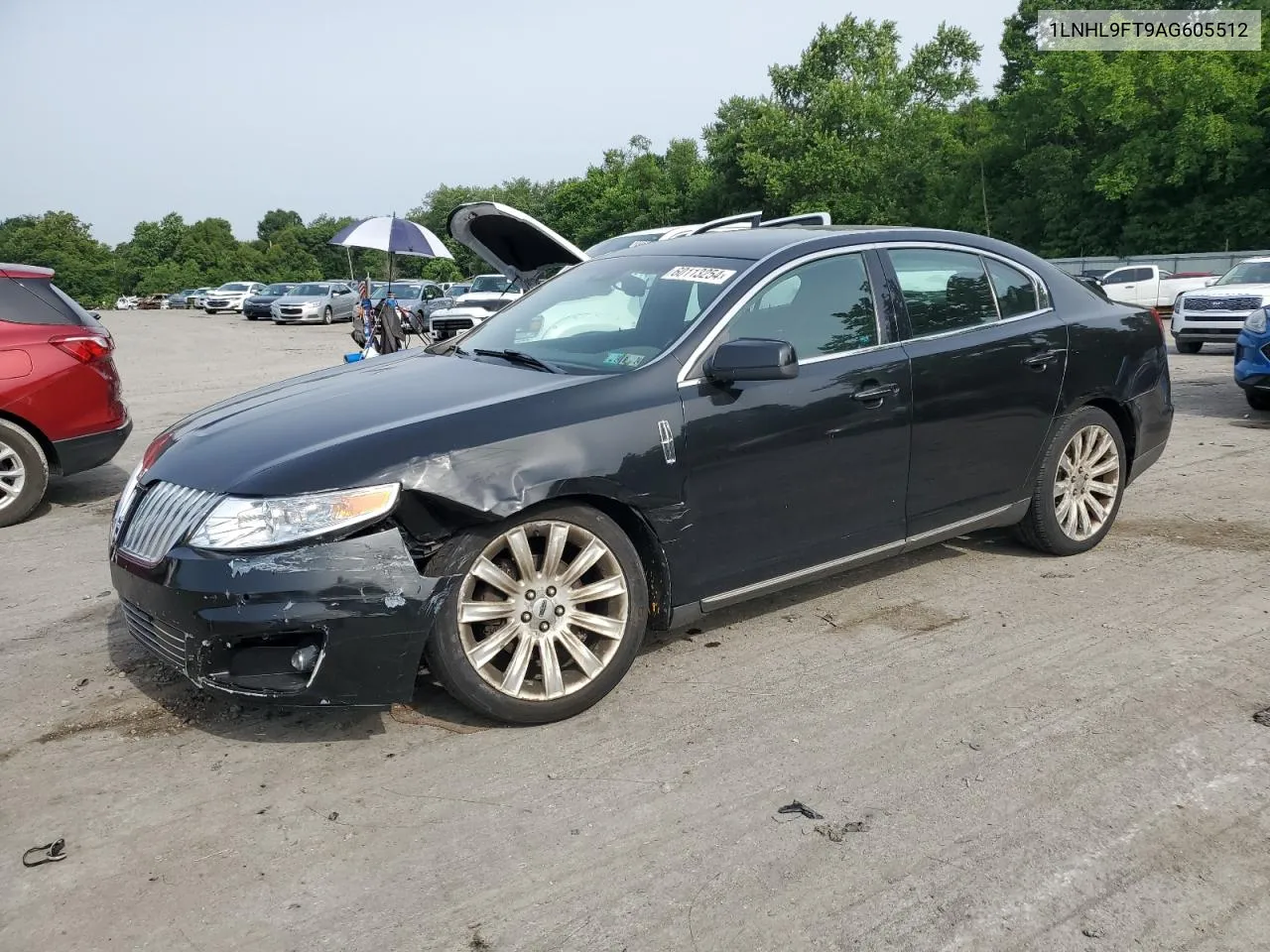 2010 Lincoln Mks VIN: 1LNHL9FT9AG605512 Lot: 60113254