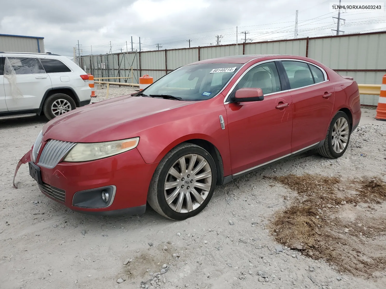 2010 Lincoln Mks VIN: 1LNHL9DRXAG603243 Lot: 60140214