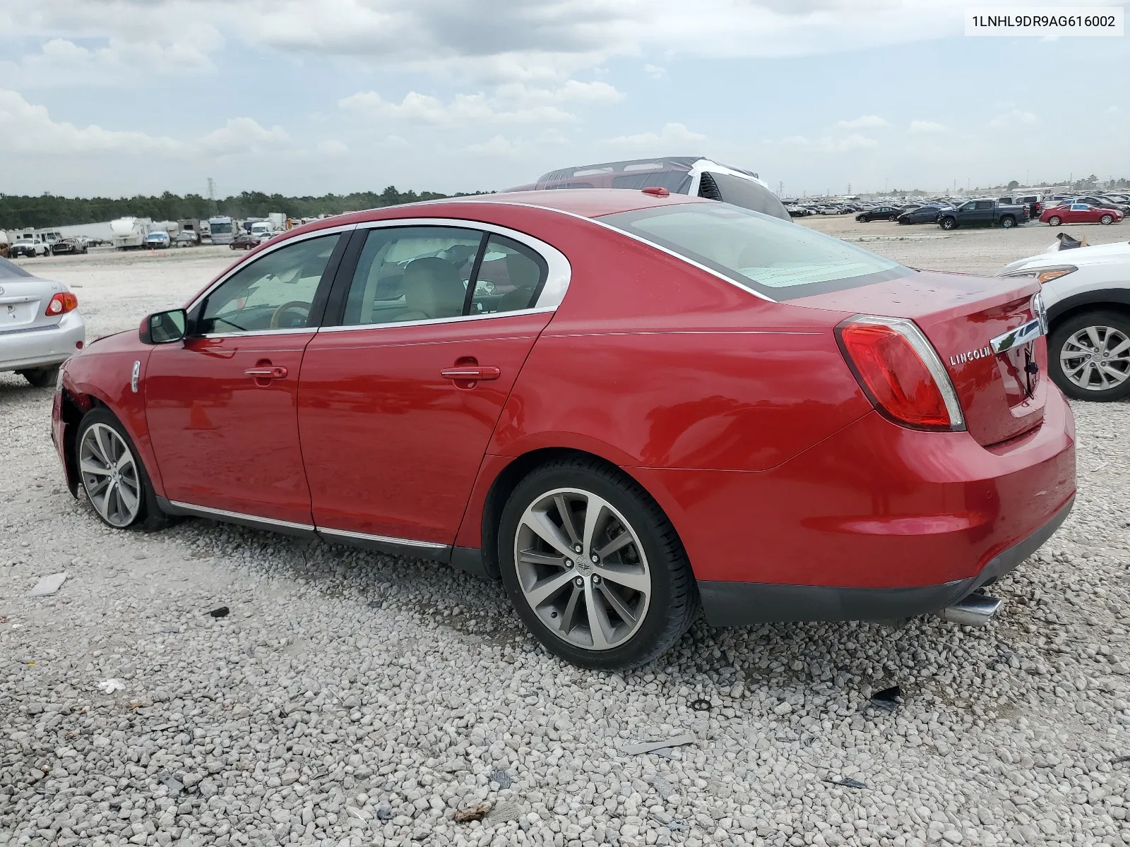 2010 Lincoln Mks VIN: 1LNHL9DR9AG616002 Lot: 61021284