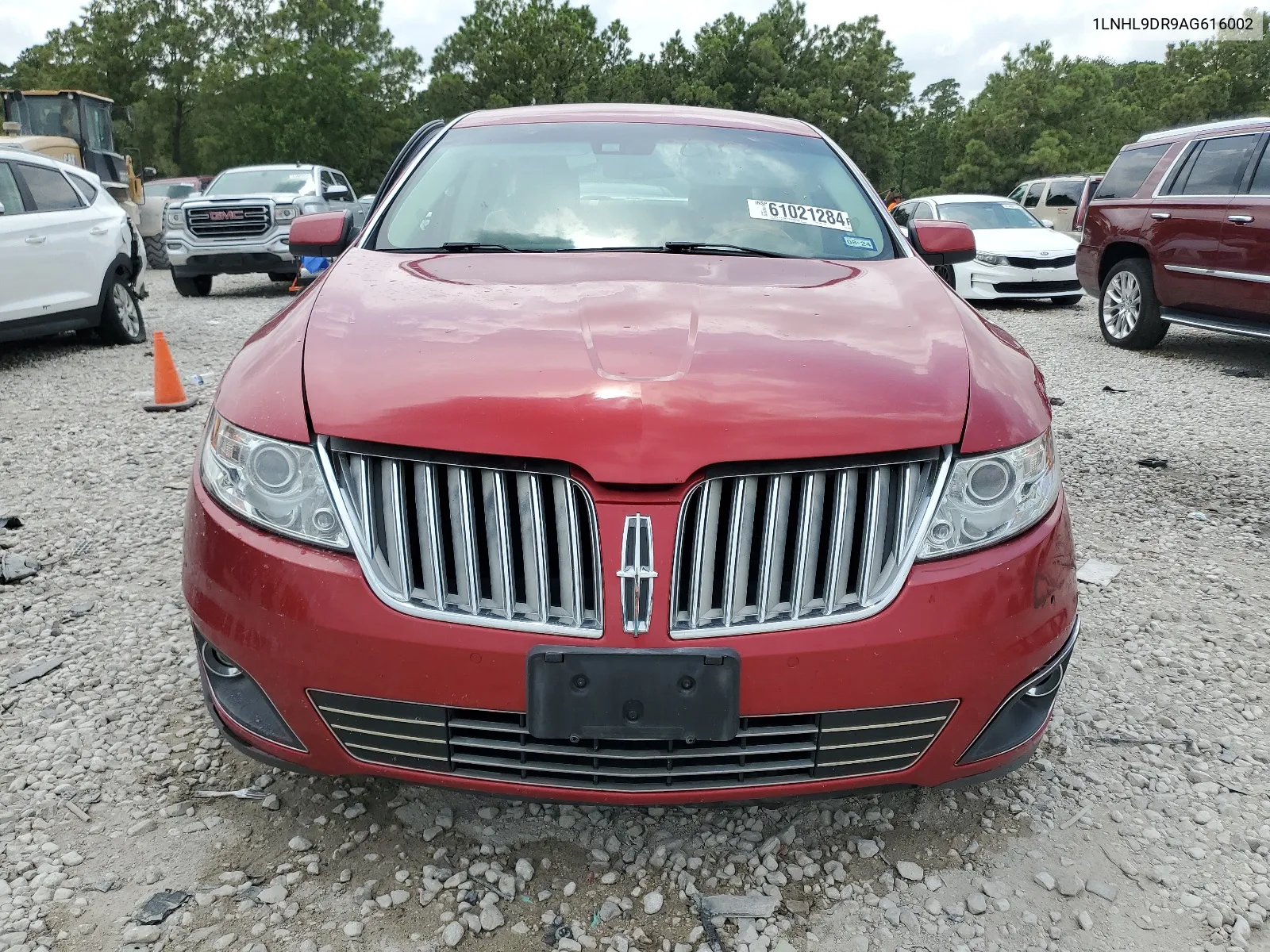 2010 Lincoln Mks VIN: 1LNHL9DR9AG616002 Lot: 61021284