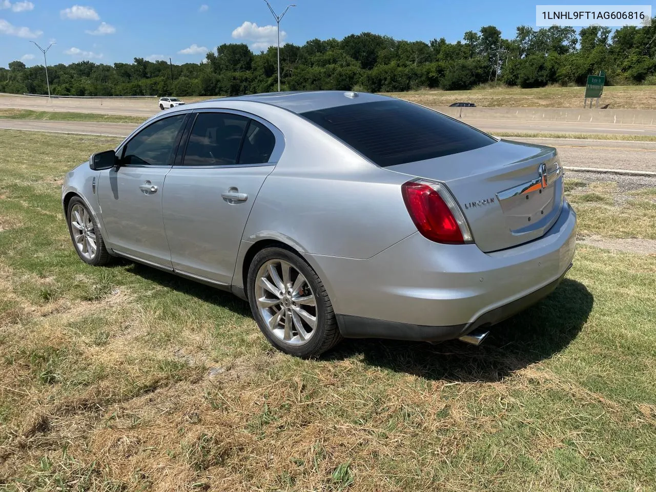 2010 Lincoln Mks VIN: 1LNHL9FT1AG606816 Lot: 61144264