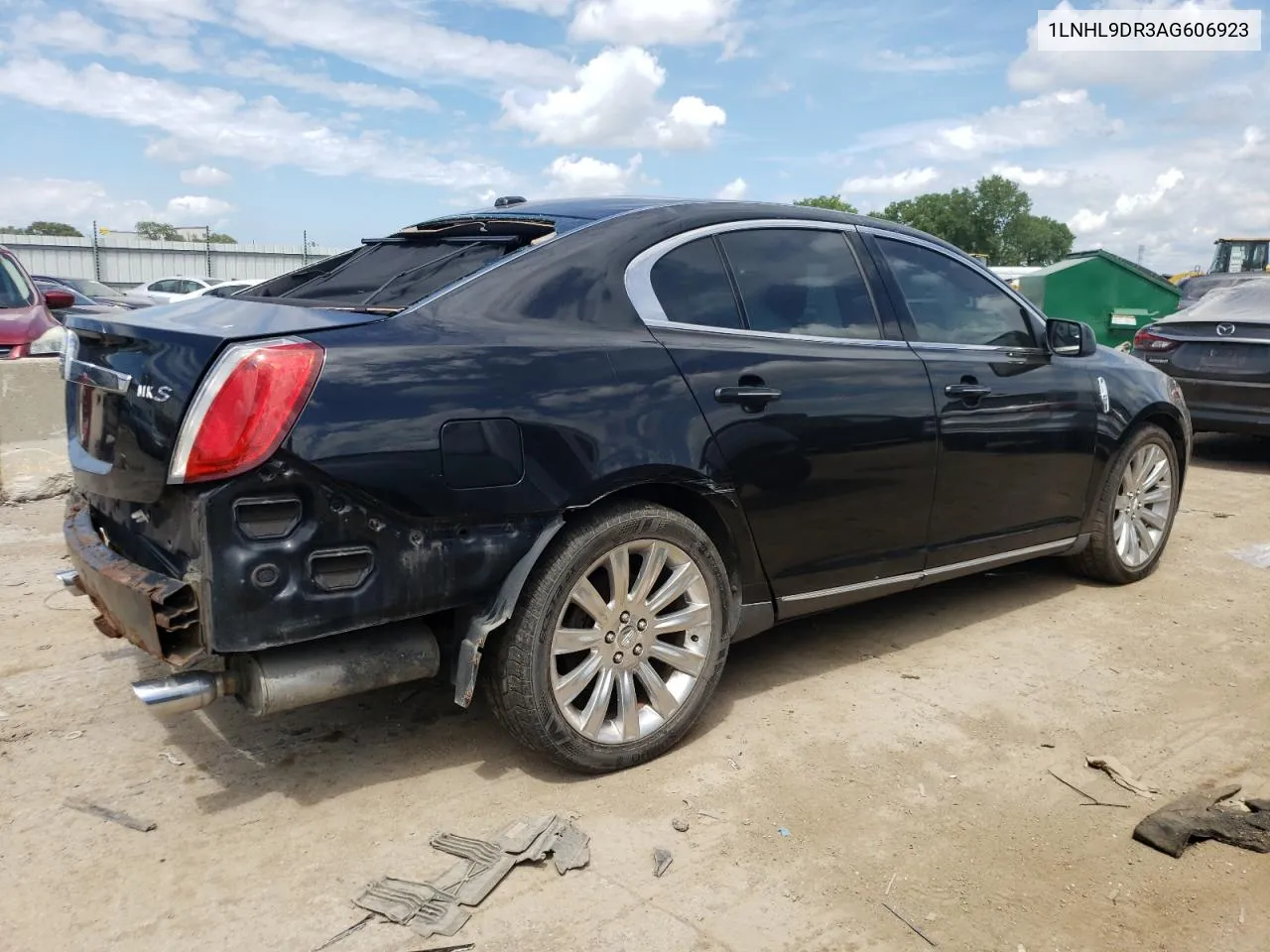 2010 Lincoln Mks VIN: 1LNHL9DR3AG606923 Lot: 61659394