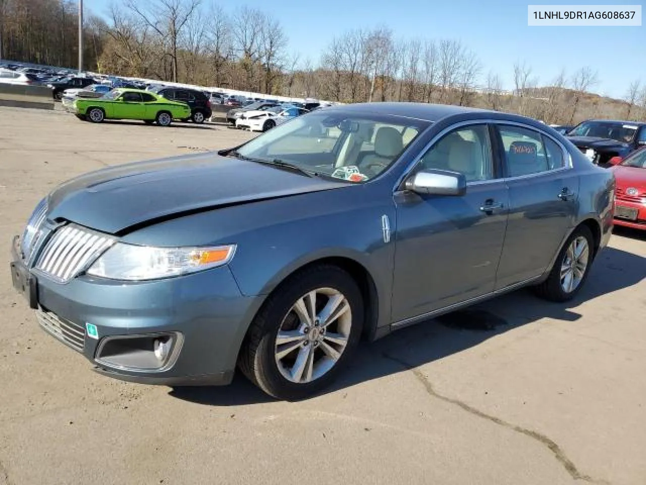 2010 Lincoln Mks VIN: 1LNHL9DR1AG608637 Lot: 61792484