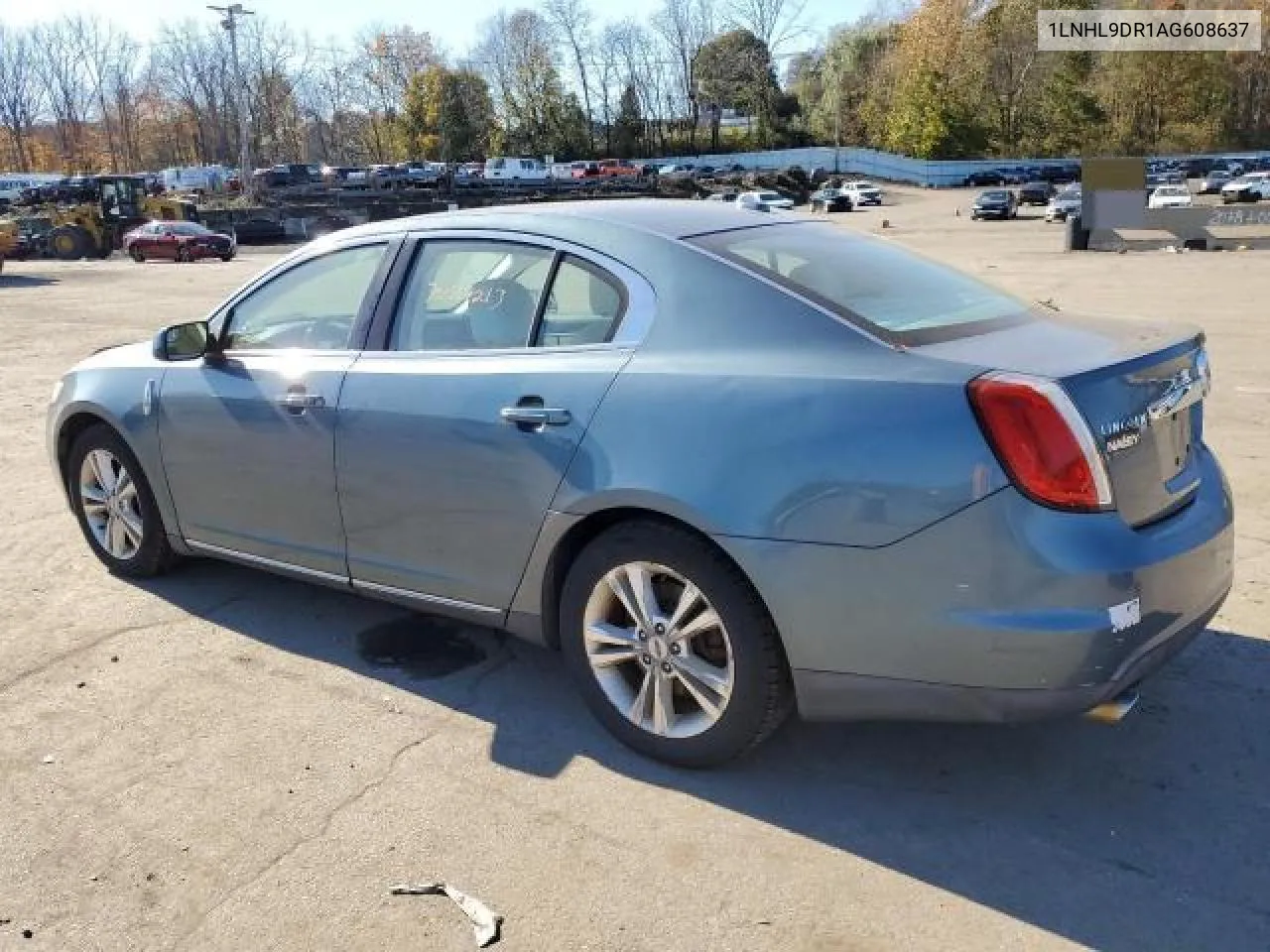 2010 Lincoln Mks VIN: 1LNHL9DR1AG608637 Lot: 61792484