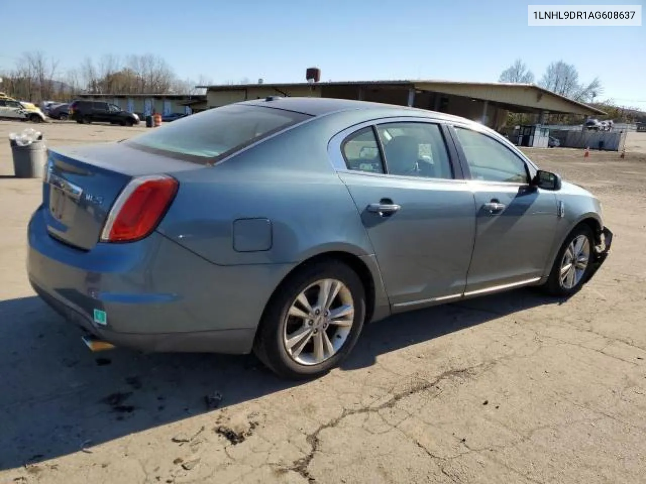 2010 Lincoln Mks VIN: 1LNHL9DR1AG608637 Lot: 61792484