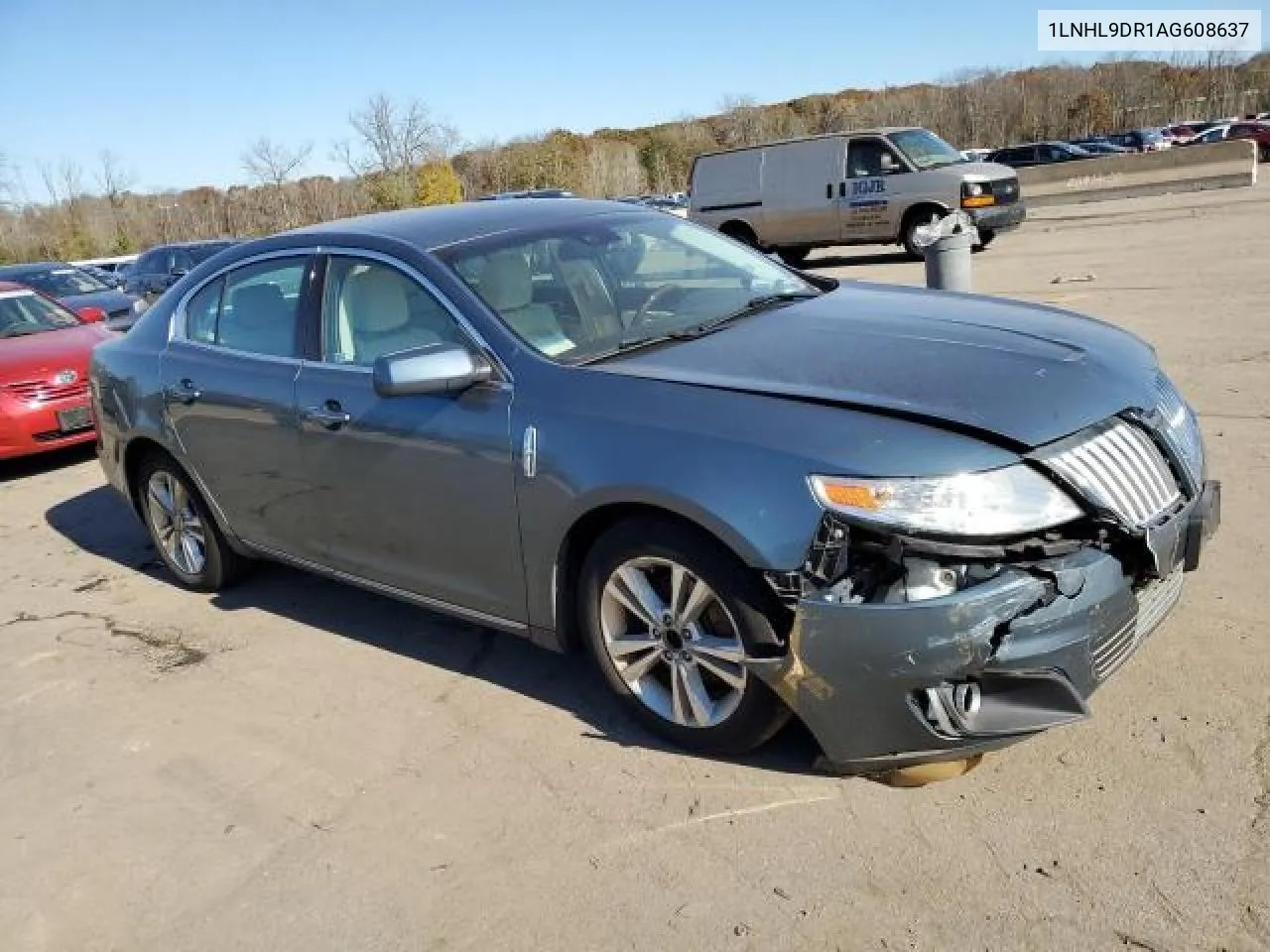 1LNHL9DR1AG608637 2010 Lincoln Mks