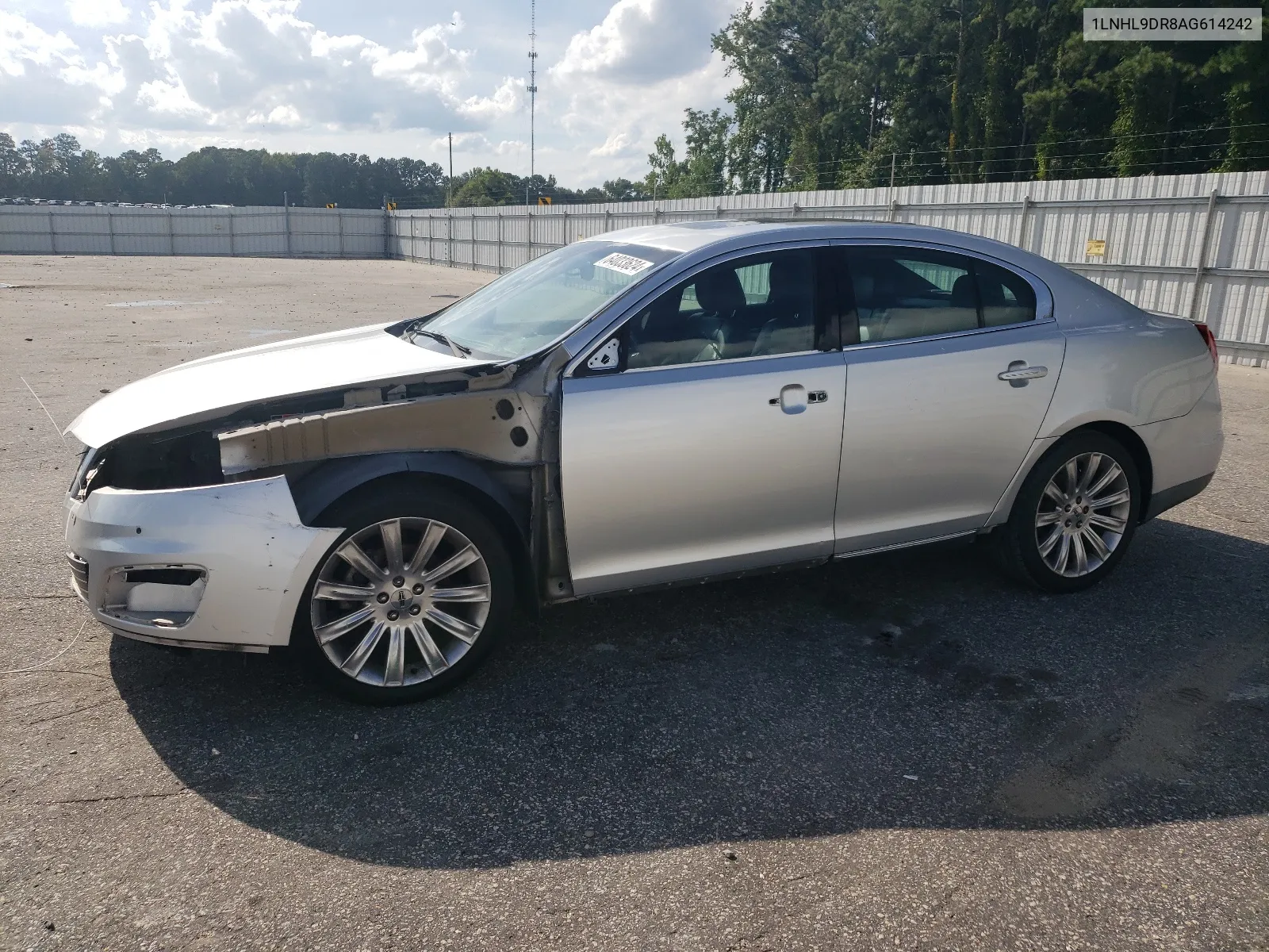 1LNHL9DR8AG614242 2010 Lincoln Mks