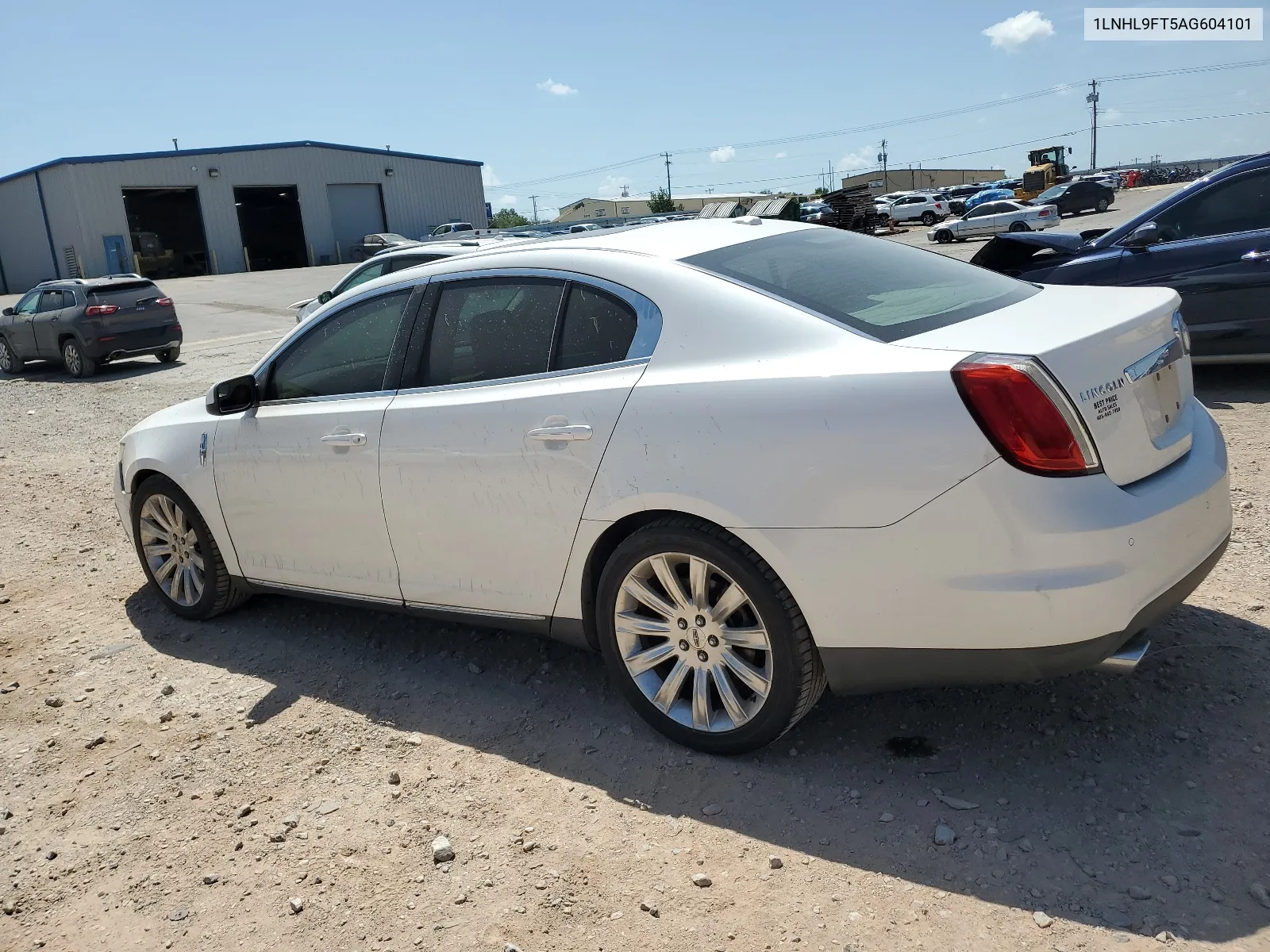 1LNHL9FT5AG604101 2010 Lincoln Mks