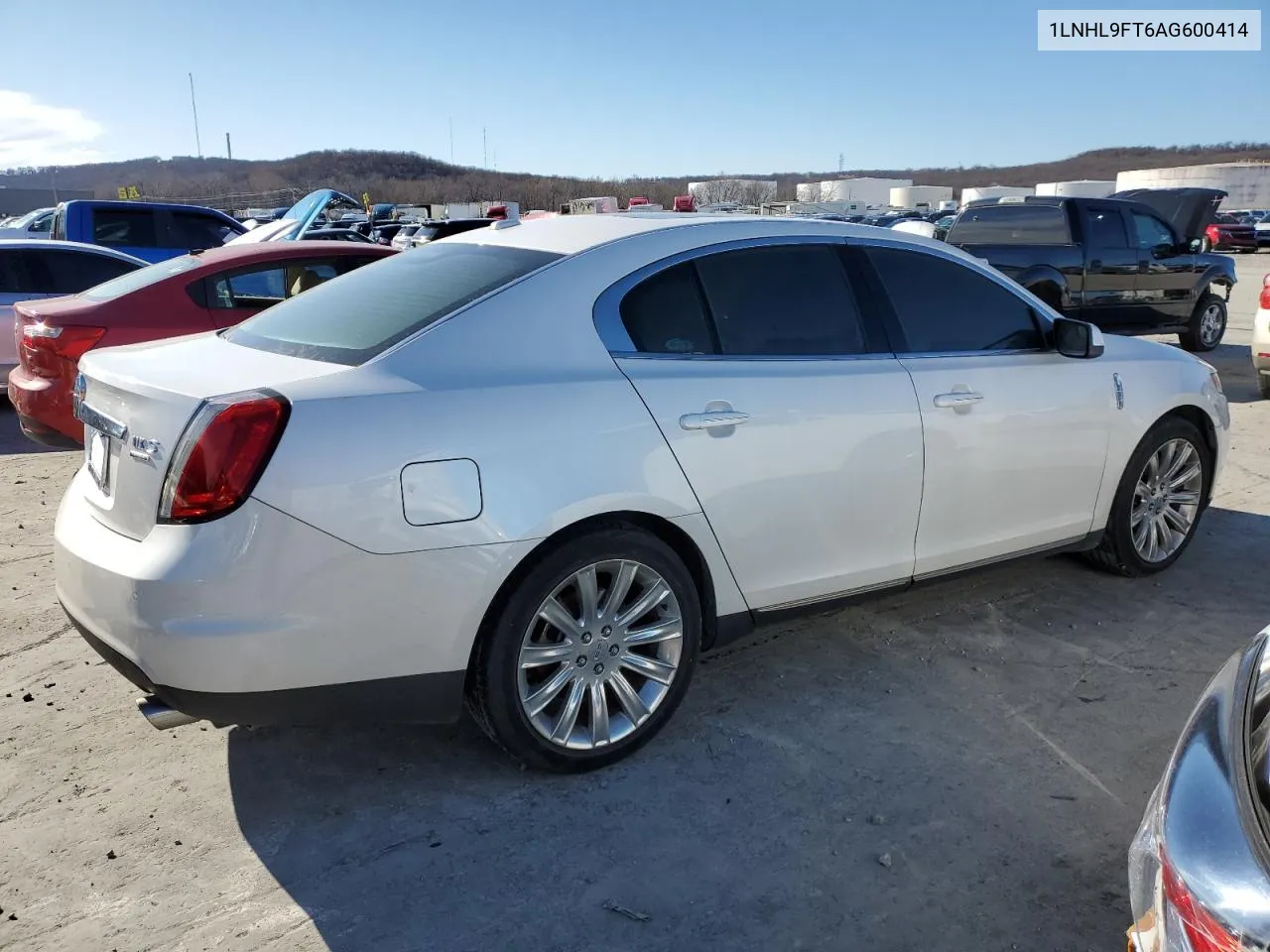 1LNHL9FT6AG600414 2010 Lincoln Mks